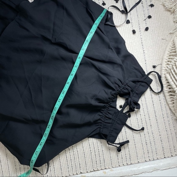 Gibson Popover Black Wide Leg Jumpsuit Womens S - Picture 9 of 13